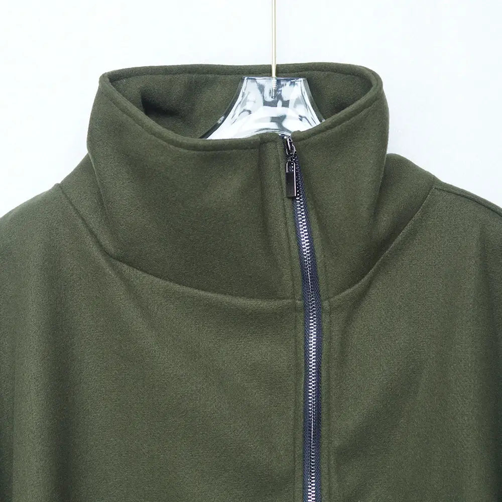 Poncho chaud femme
