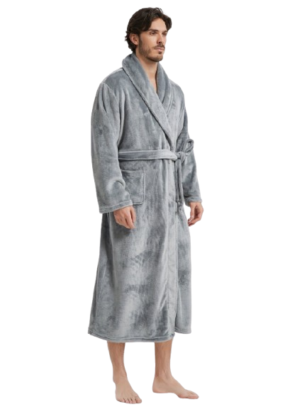 Peignoir robe de chambre homme