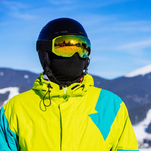 cagoule pour protéger le nez du froid