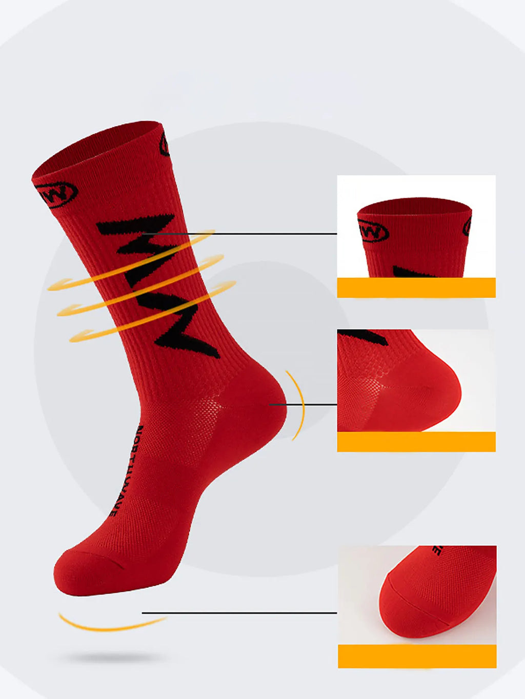 Chaussette chaude ski