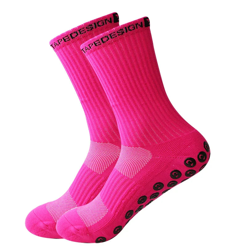 Chaussettes chaudes antidérapantes femme 1