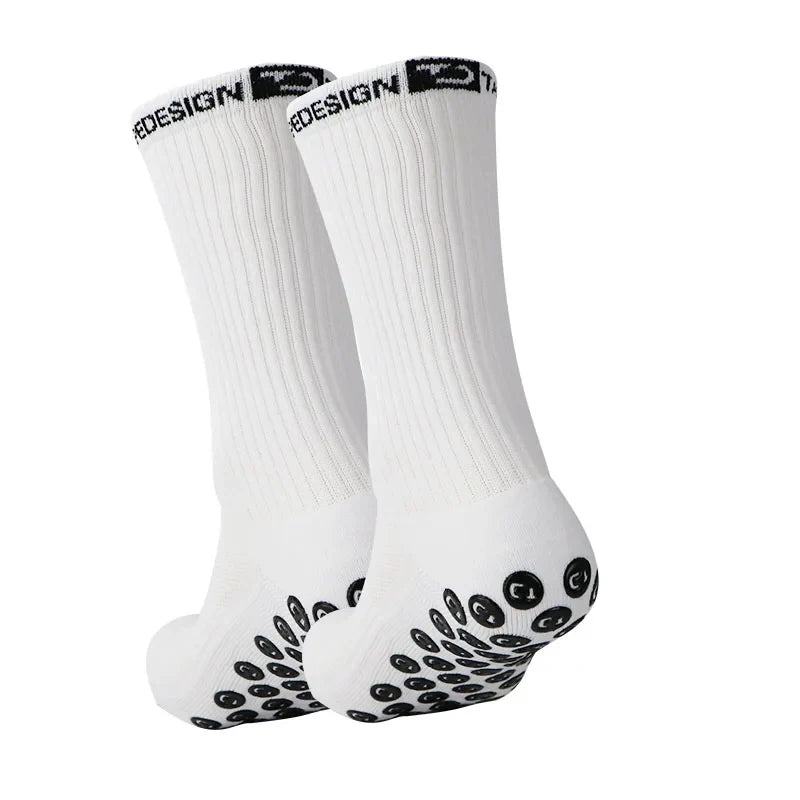 Chaussettes chaudes antidérapantes femme