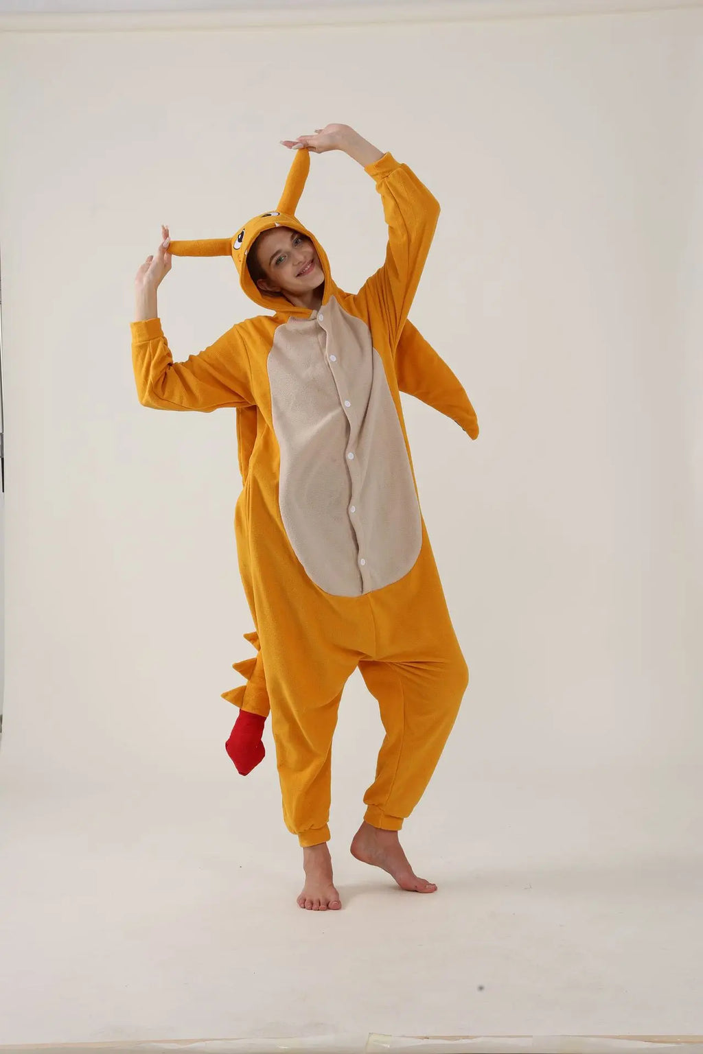 Combinaison pyjama dracaufeu Dracaufeu / L - 168-178cm