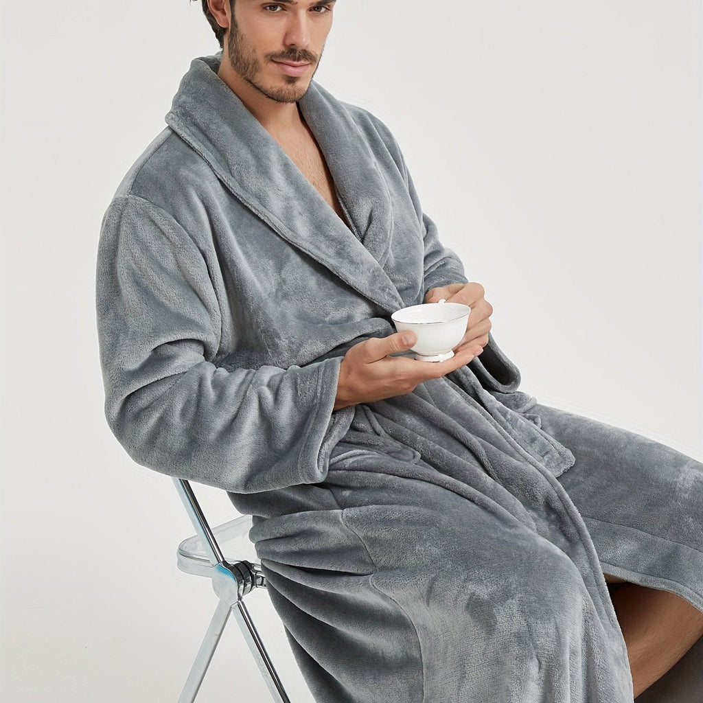 Peignoir robe de chambre homme