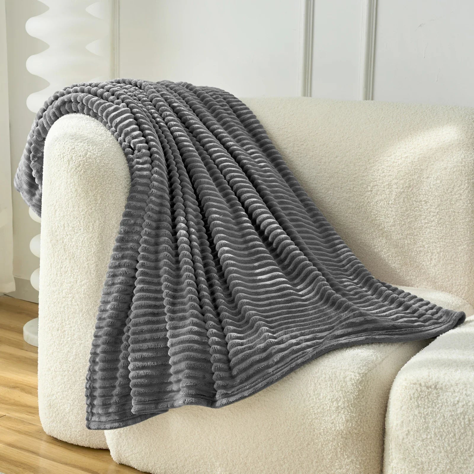 Plaid doux et chaud