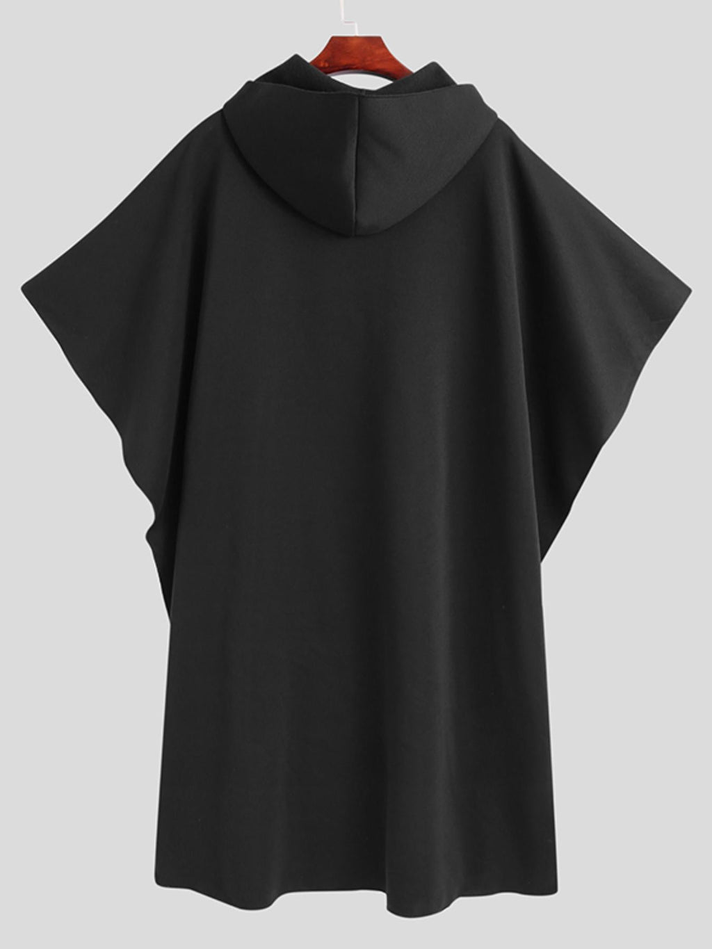 Poncho capuche homme