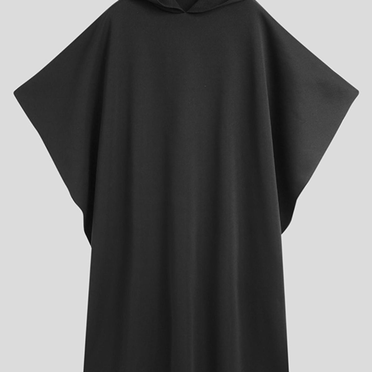 Poncho capuche homme