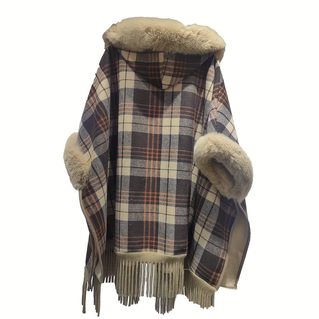 Poncho homme hiver