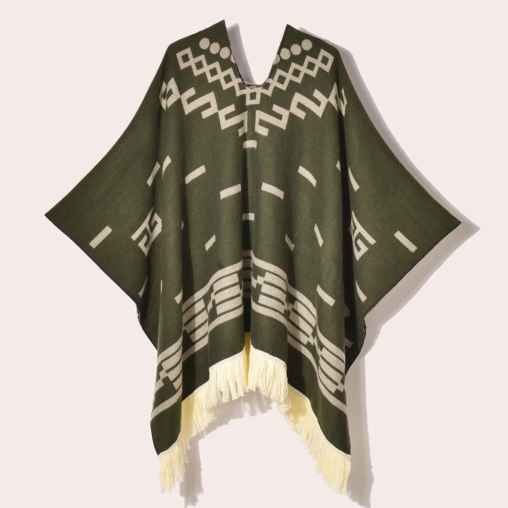 Poncho homme péruvien