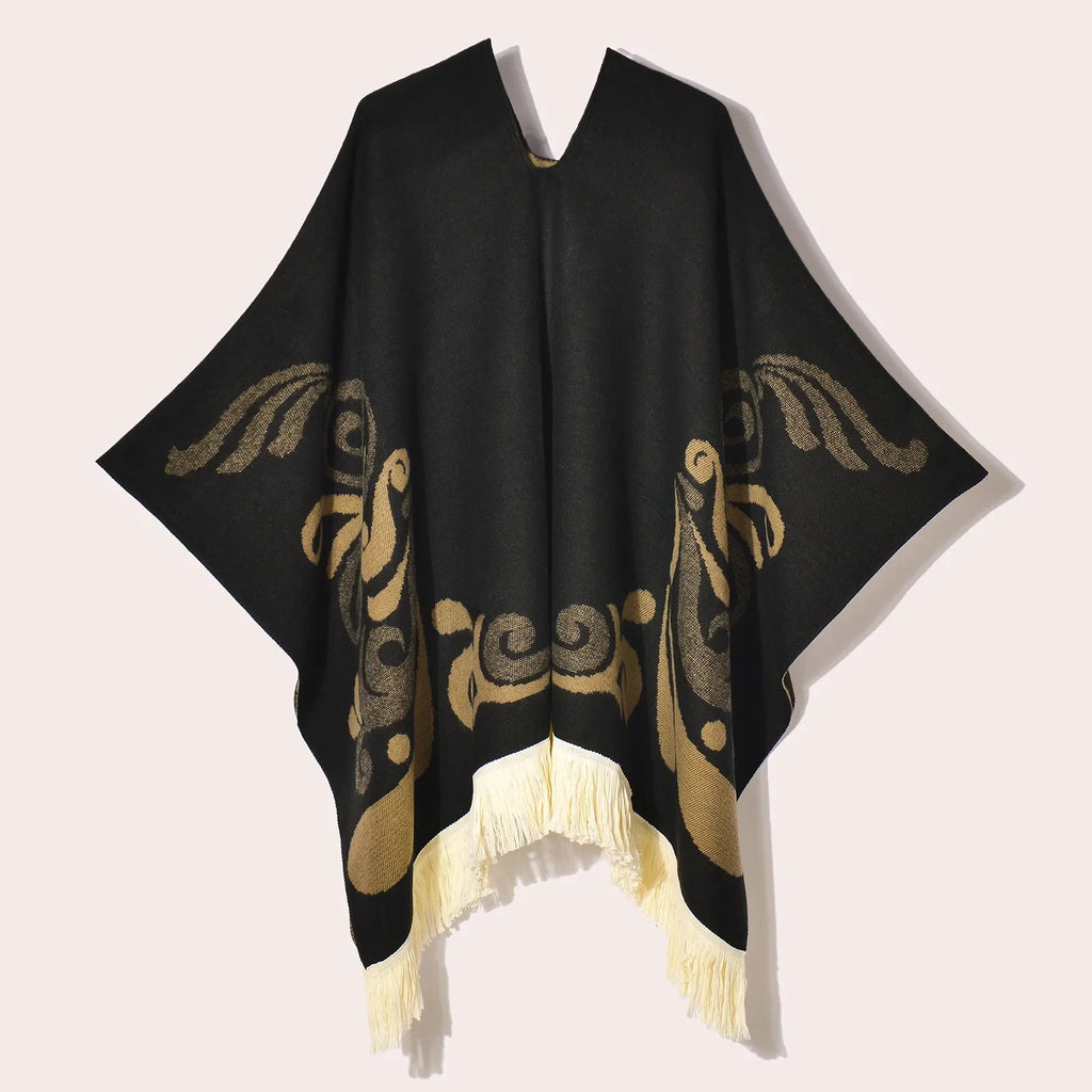 Poncho homme péruvien