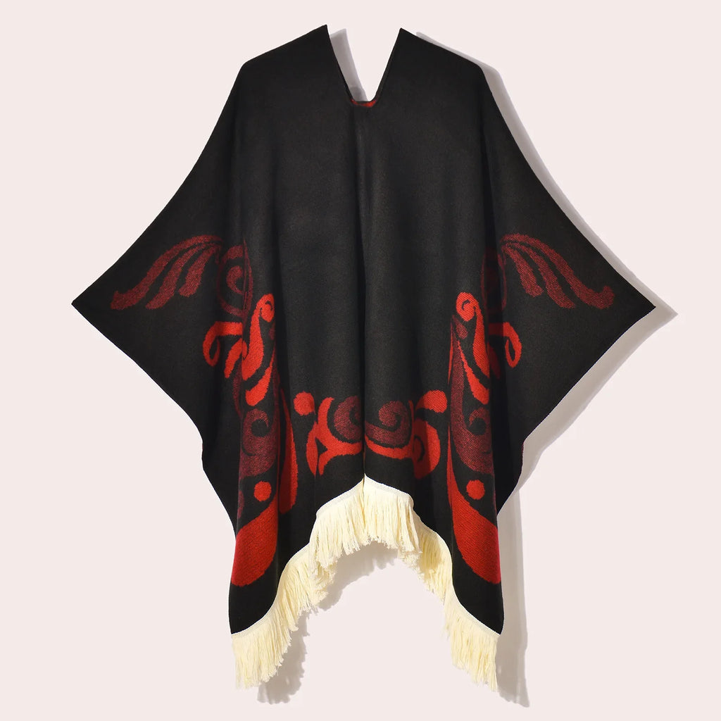 Poncho homme péruvien