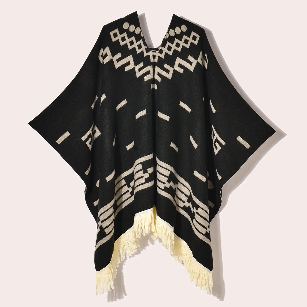 Poncho homme péruvien