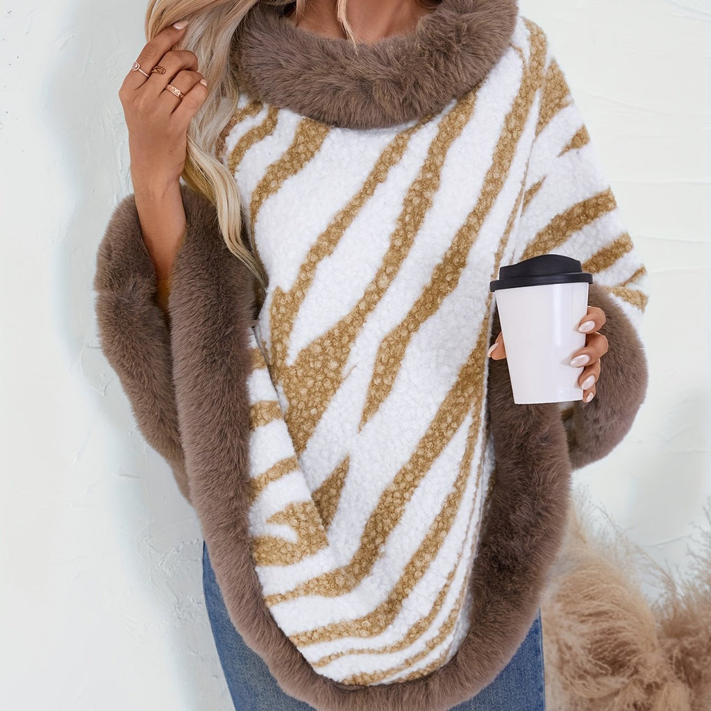 Poncho indien femme