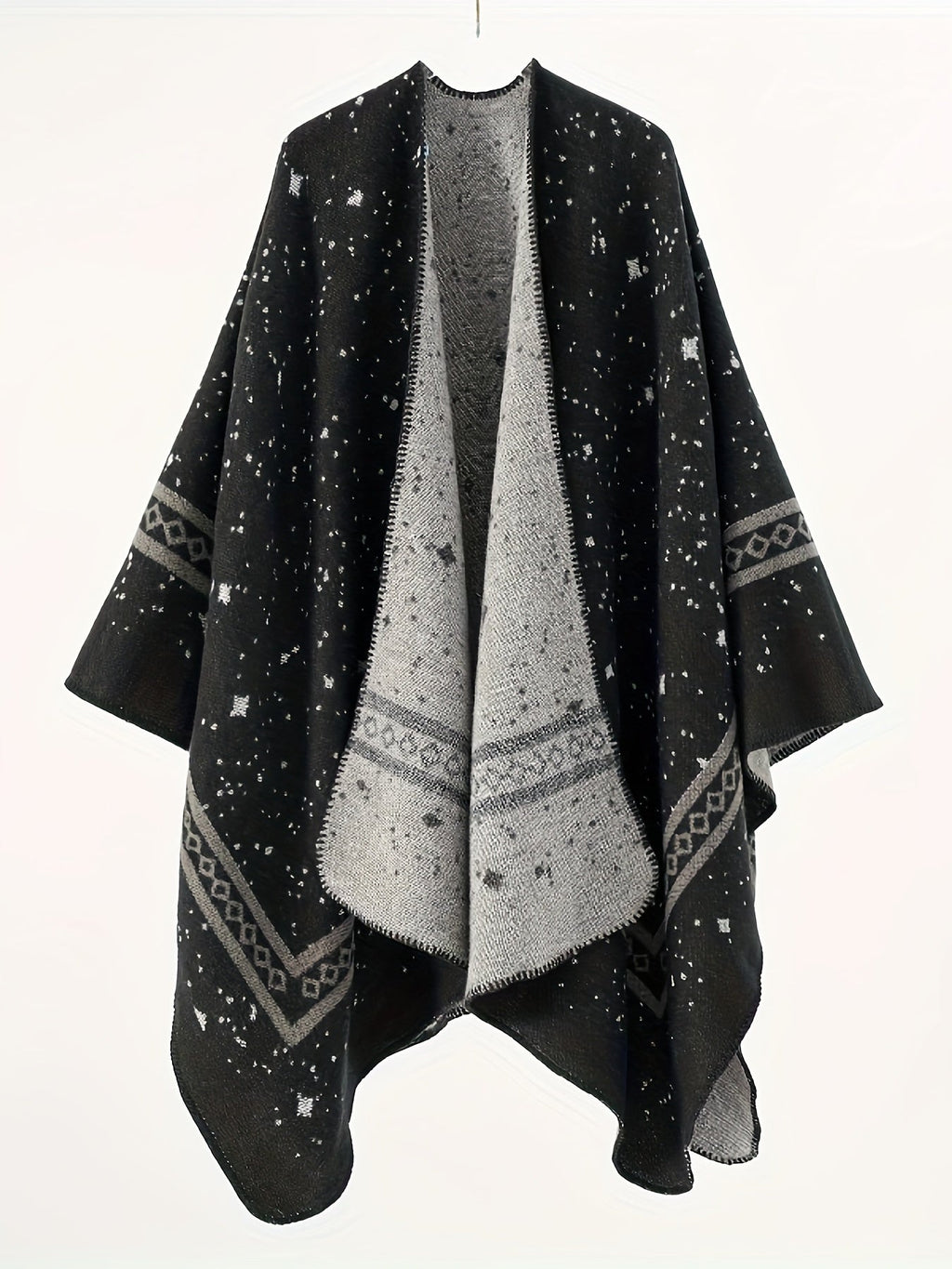 Poncho mexicain homme