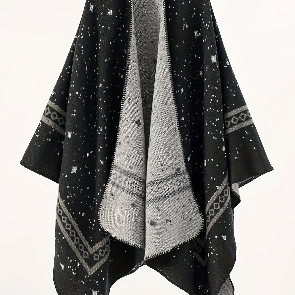 Poncho mexicain homme