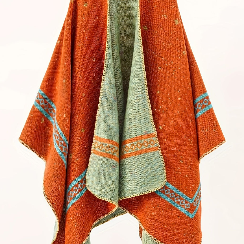 Poncho mexicain homme