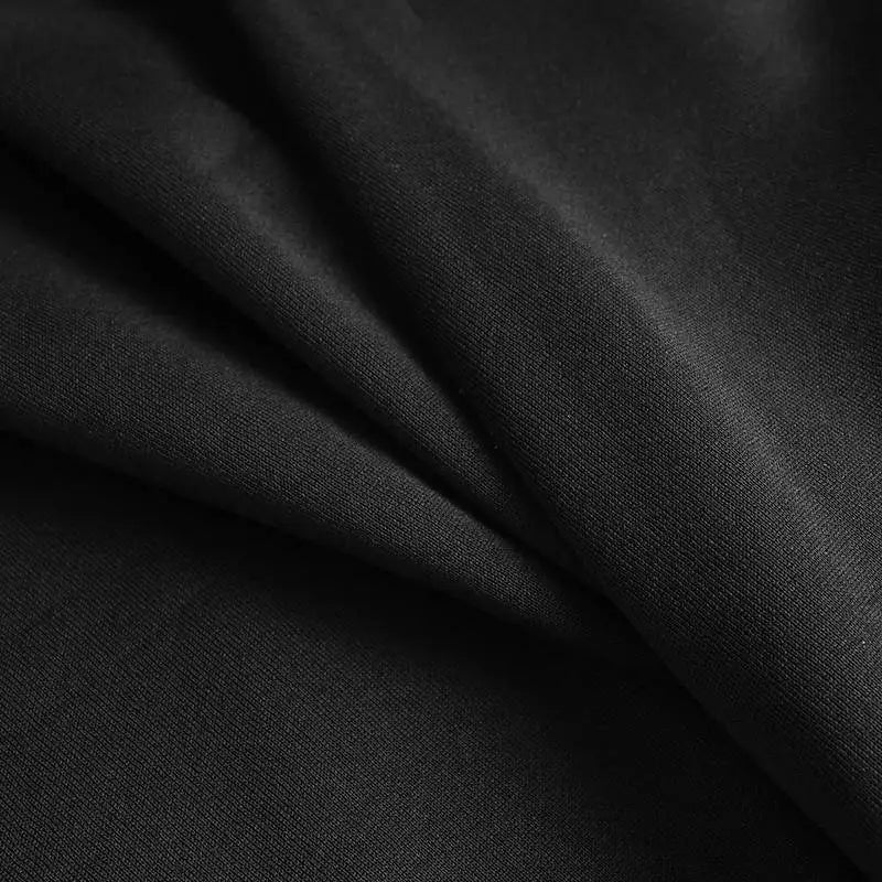 Poncho noir homme