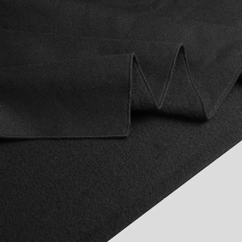Poncho noir homme