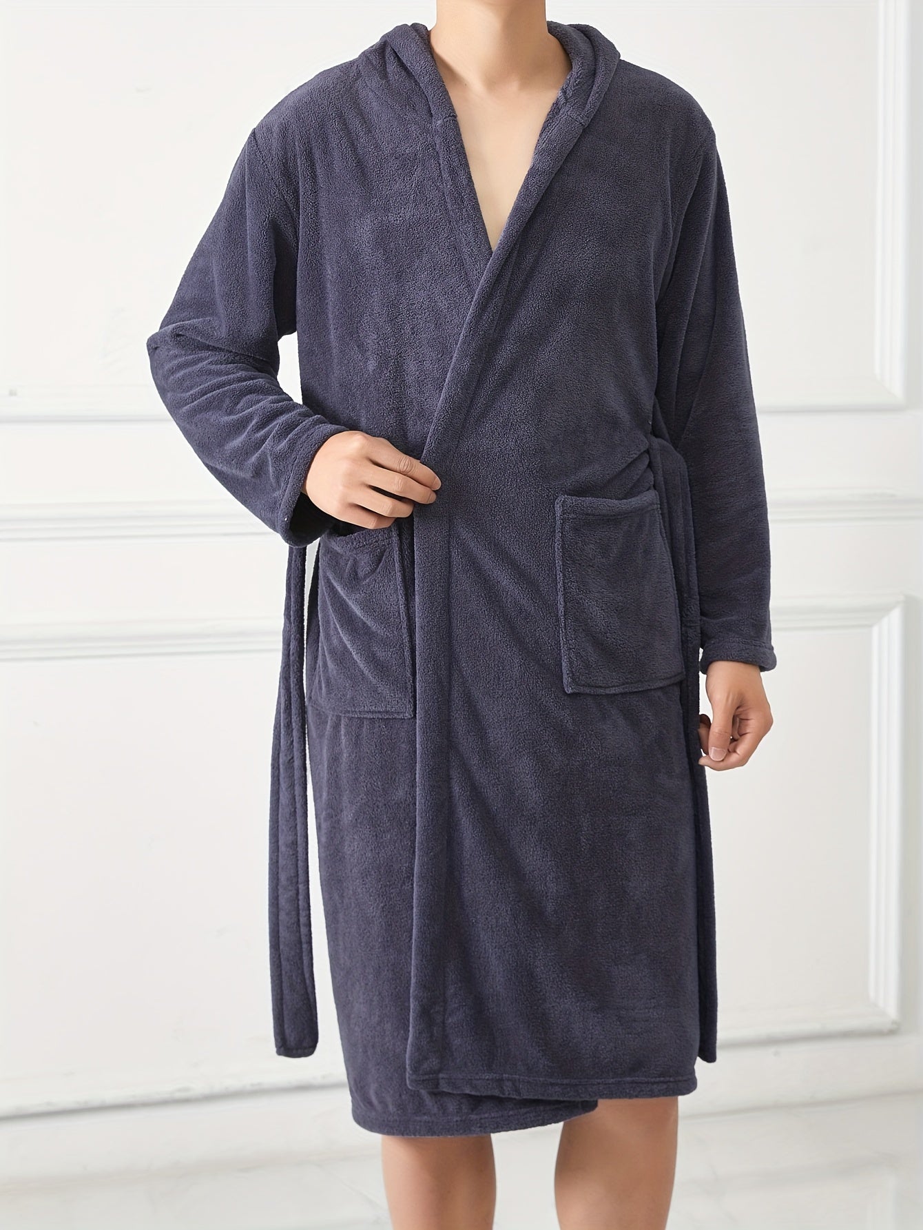 Robe de chambre chaude homme