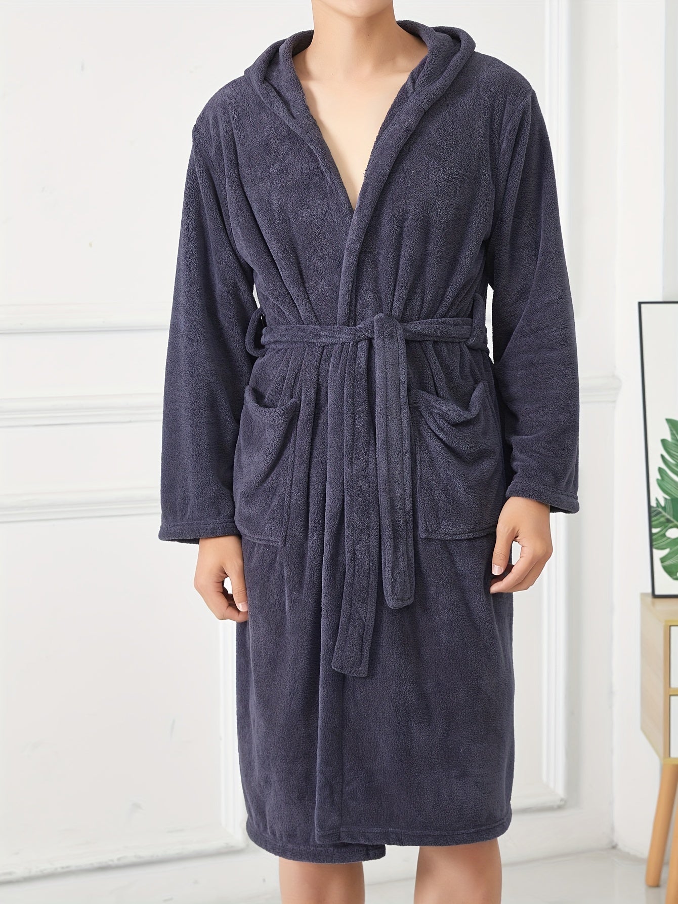 Robe de chambre chaude homme