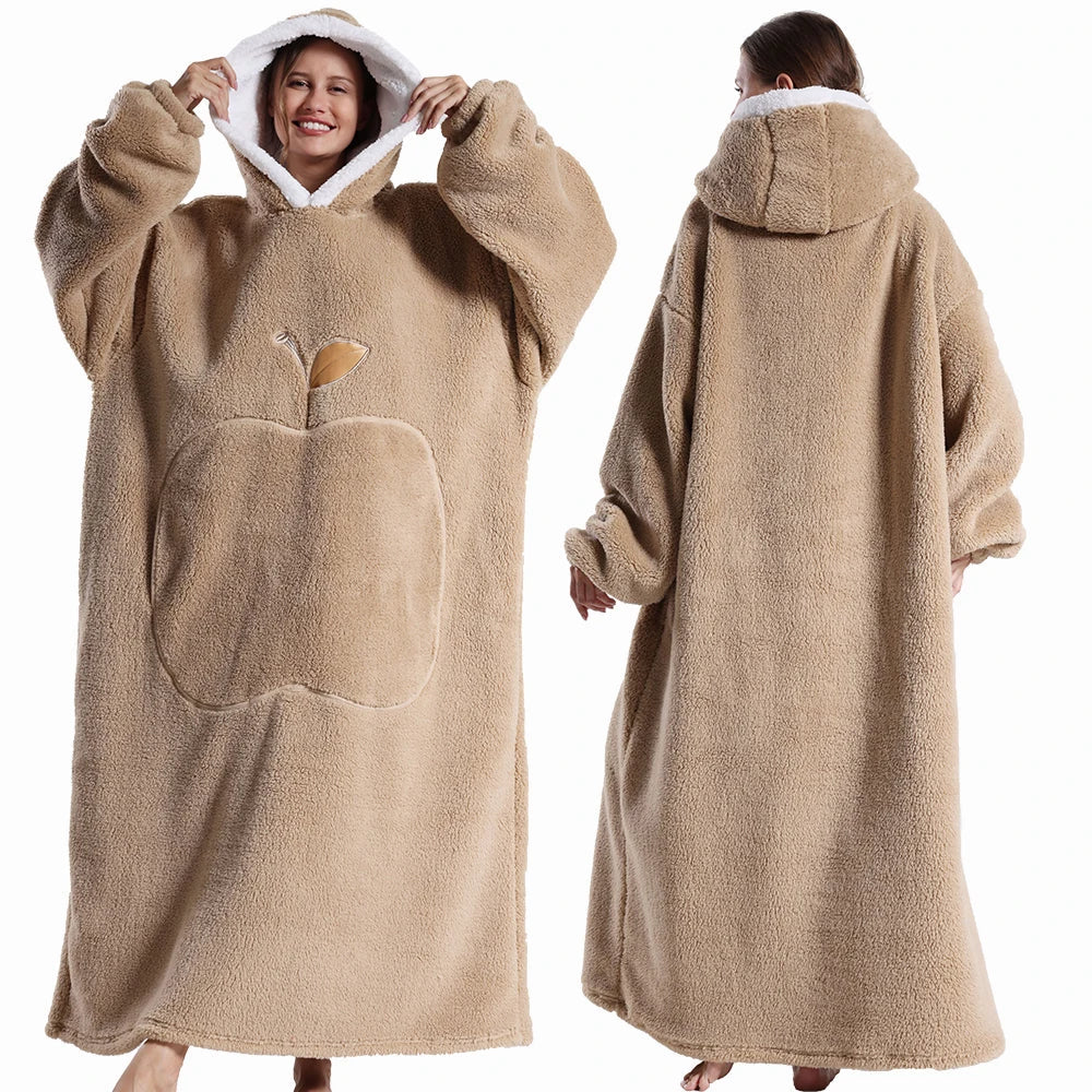 Robe de chambre femme longue chaud