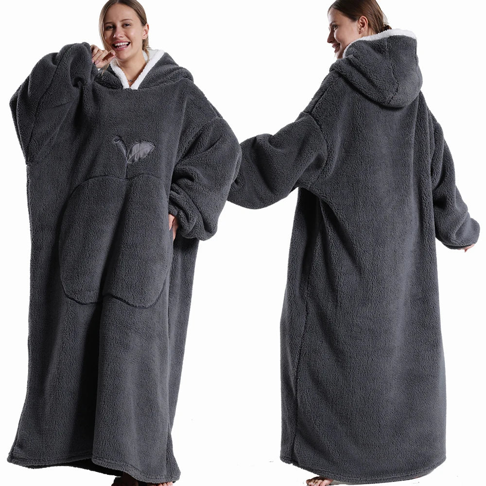 Robe de chambre femme longue chaud