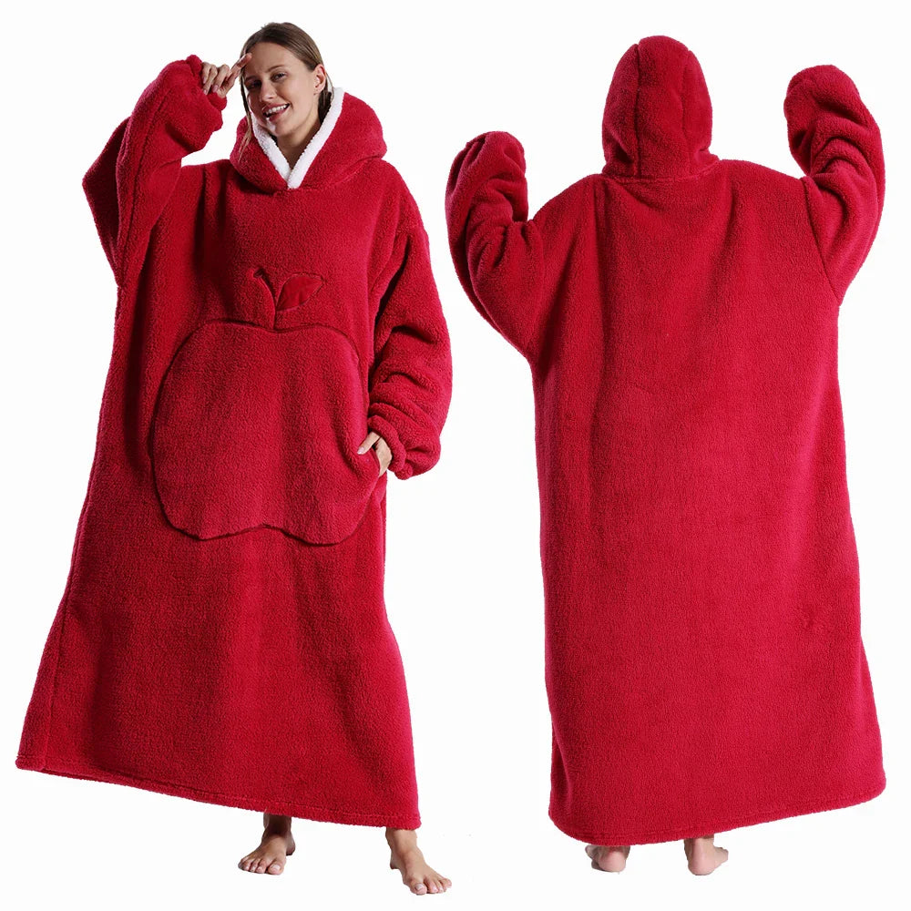 Robe de chambre femme longue chaud FH144