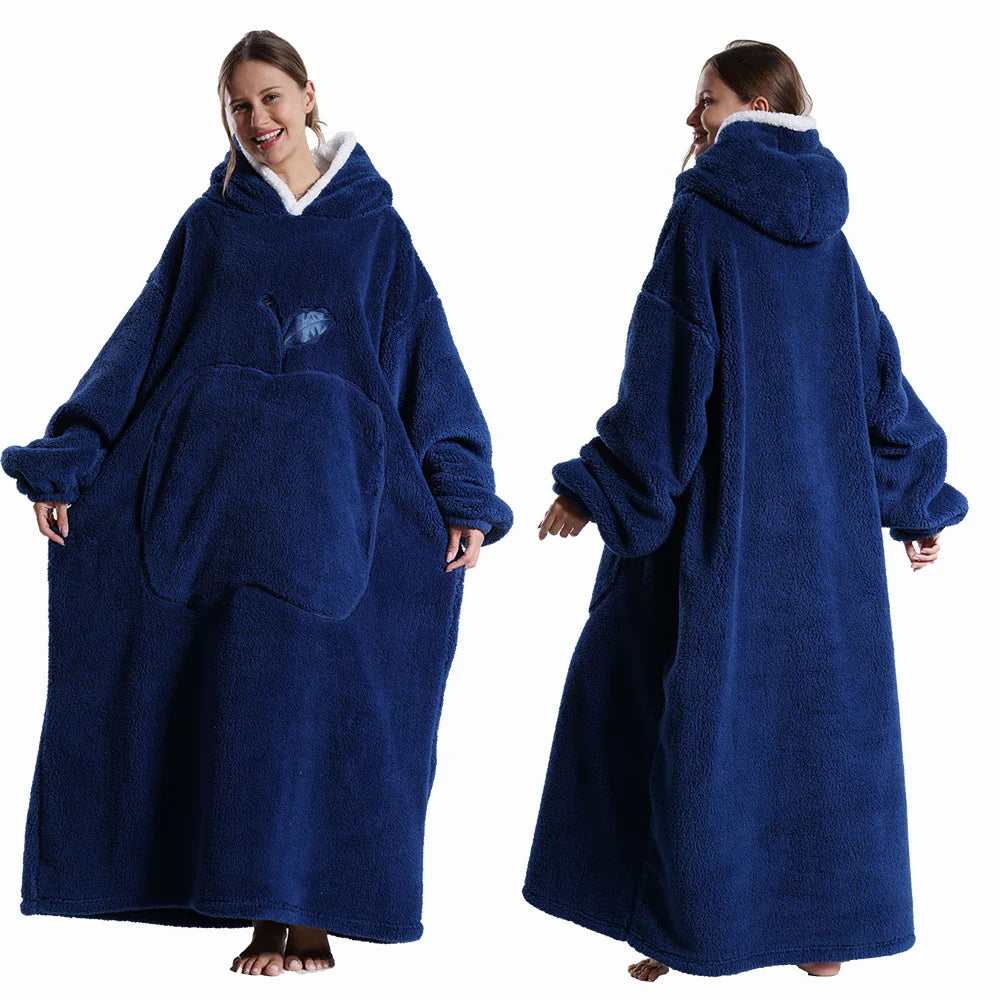 Robe de chambre femme longue chaud FH146