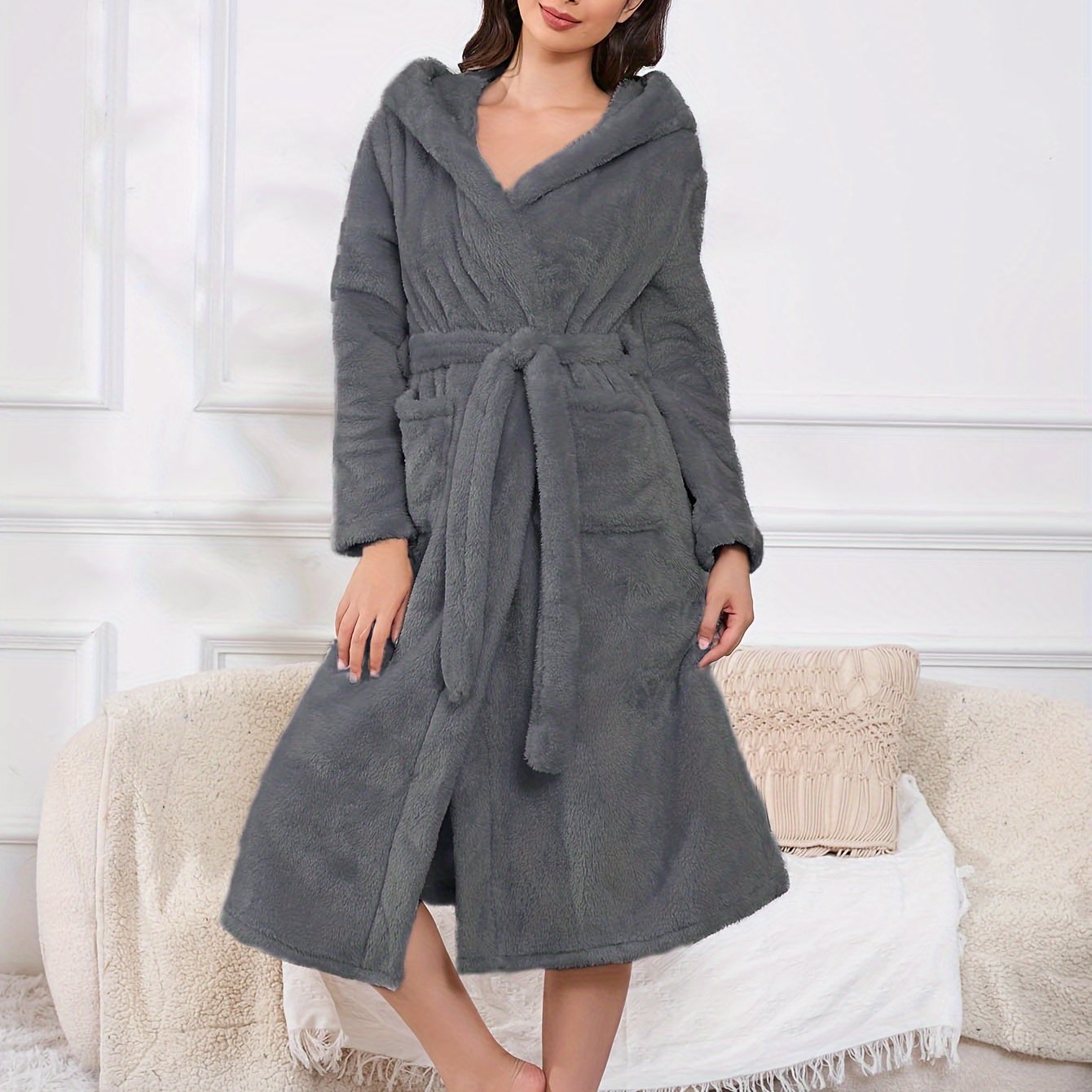 Robe de chambre hiver femme