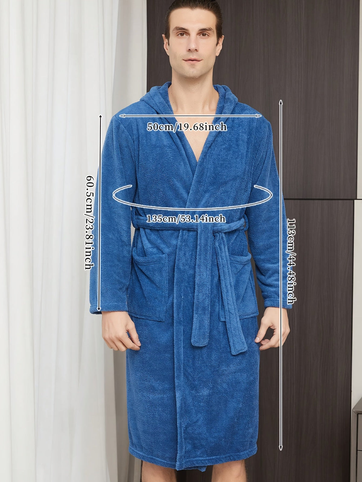 Robe de chambre homme hiver