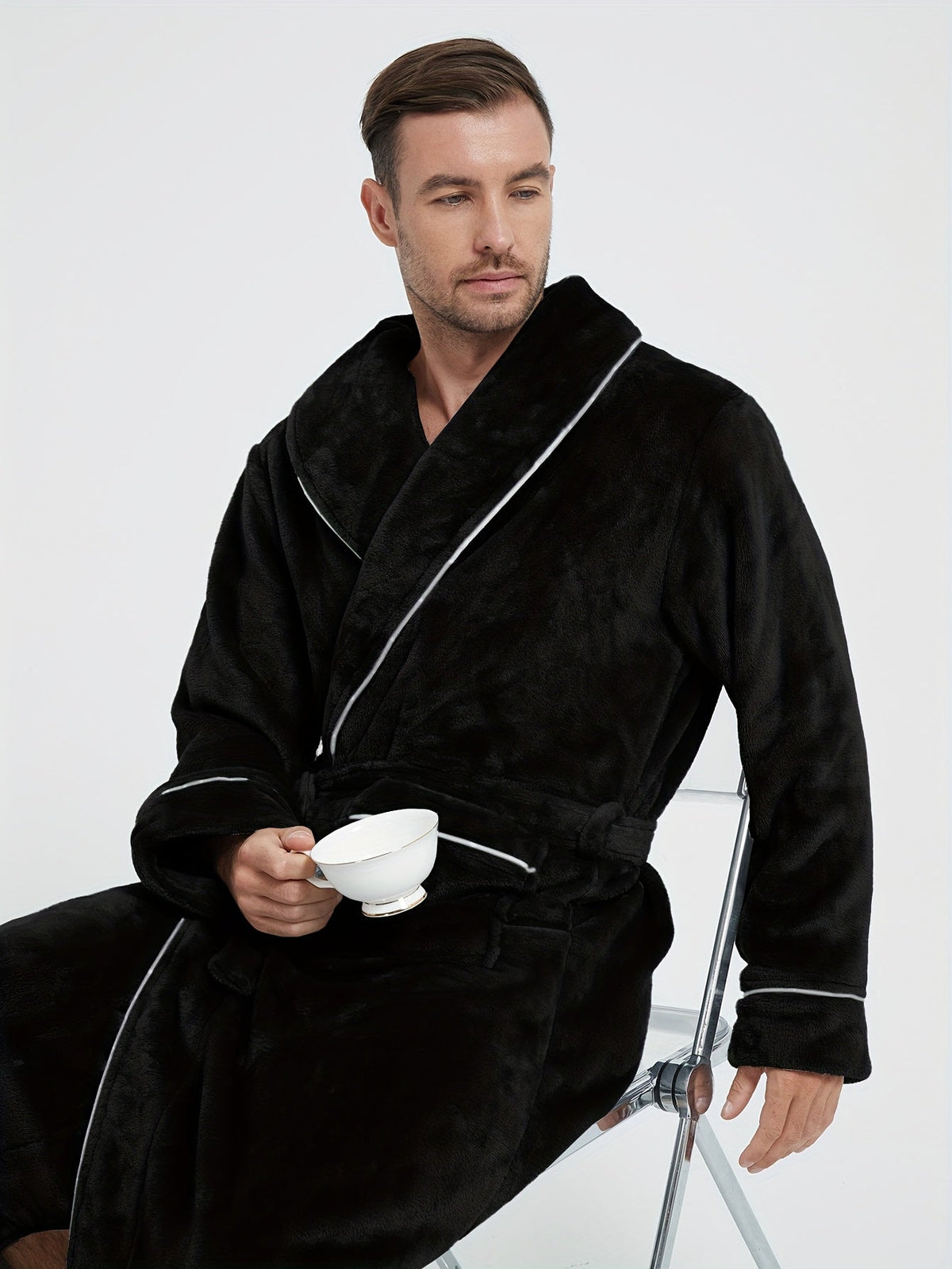 Robe de chambre légère homme