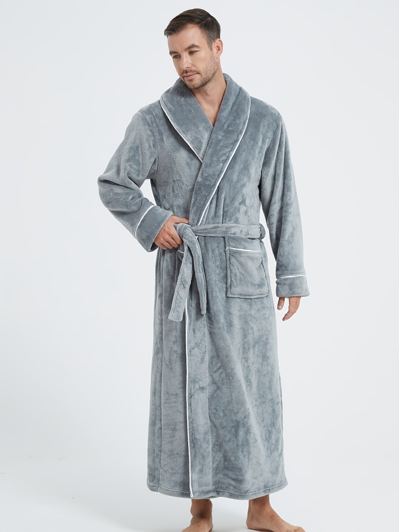 Robe de chambre légère homme